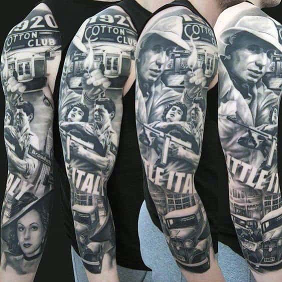 Top 30 Gangster Tattoos For Men