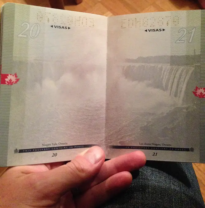 New Canadian Passport 20