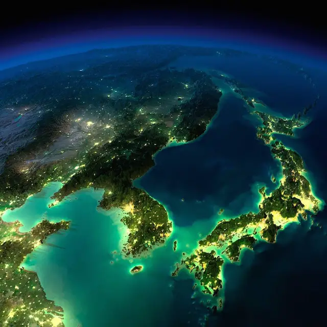 16. Eastern China Korea and Japan