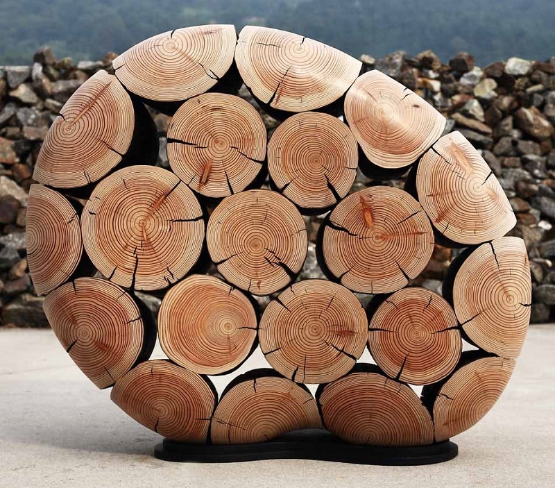 Impressive Wooden Log Sculptures By Jae Hyo Lee Page 6 Of 8 Lazy 