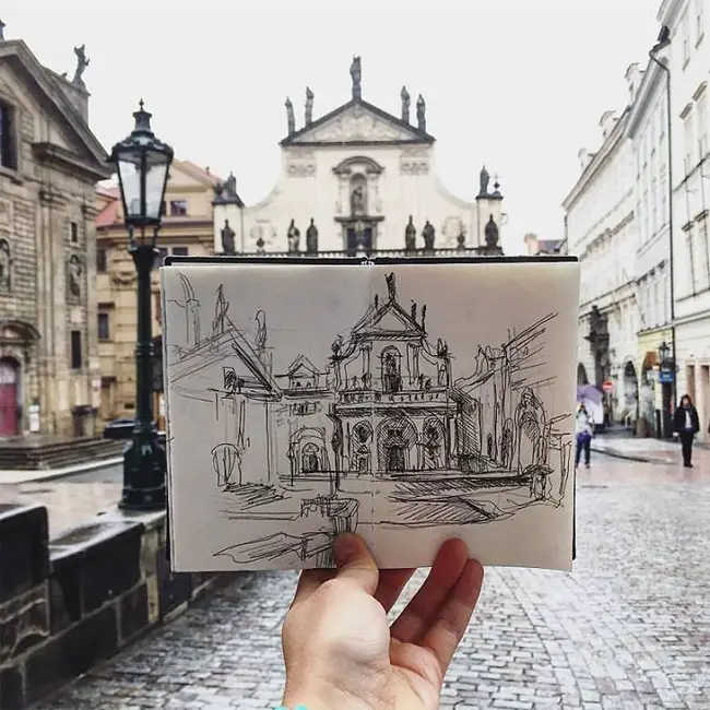 Travel and Sketch