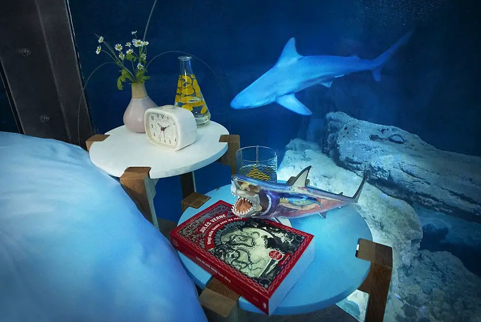 World’s first underwater bedroom