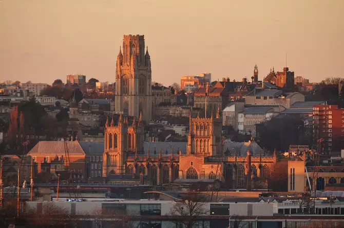 Bristol City Skyline