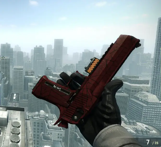 Desert Eagle Crimson Web