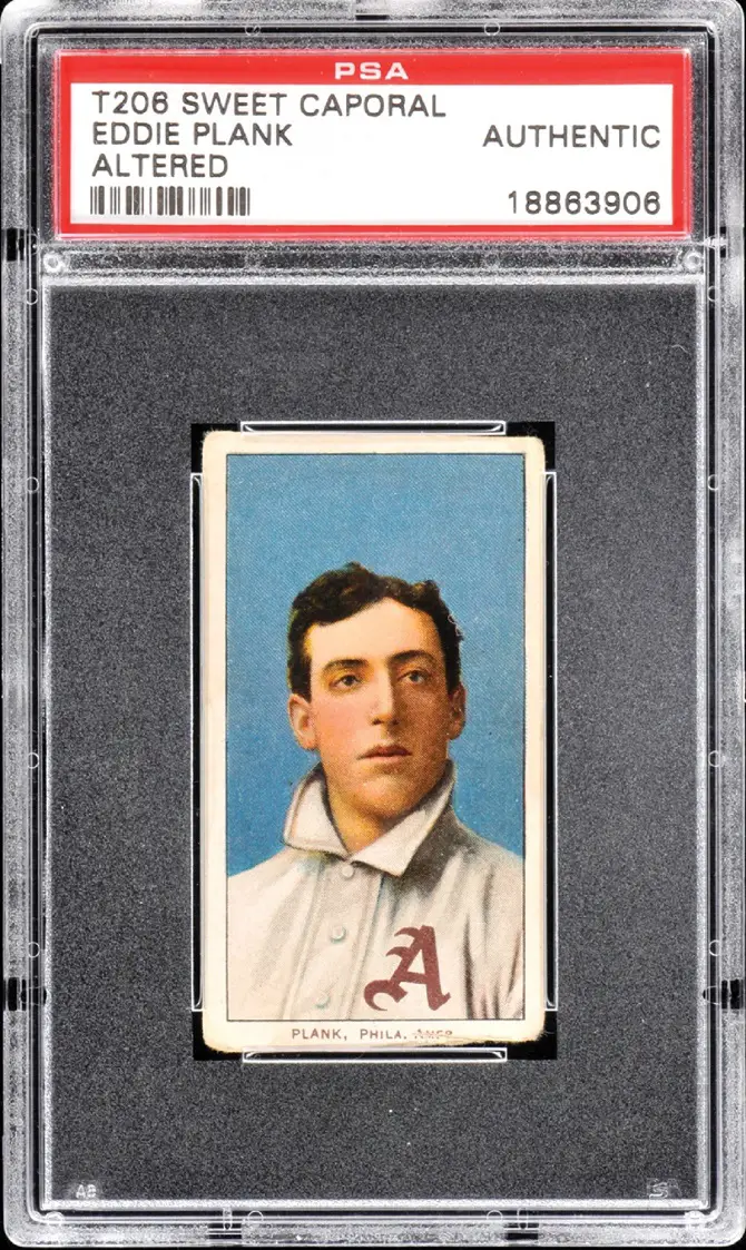 Eddie Plank, 1909-1911 ATC T206