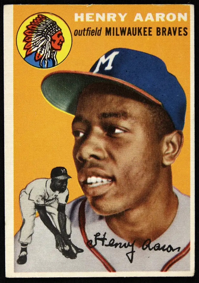 Hank Aaron, 1954 Topps