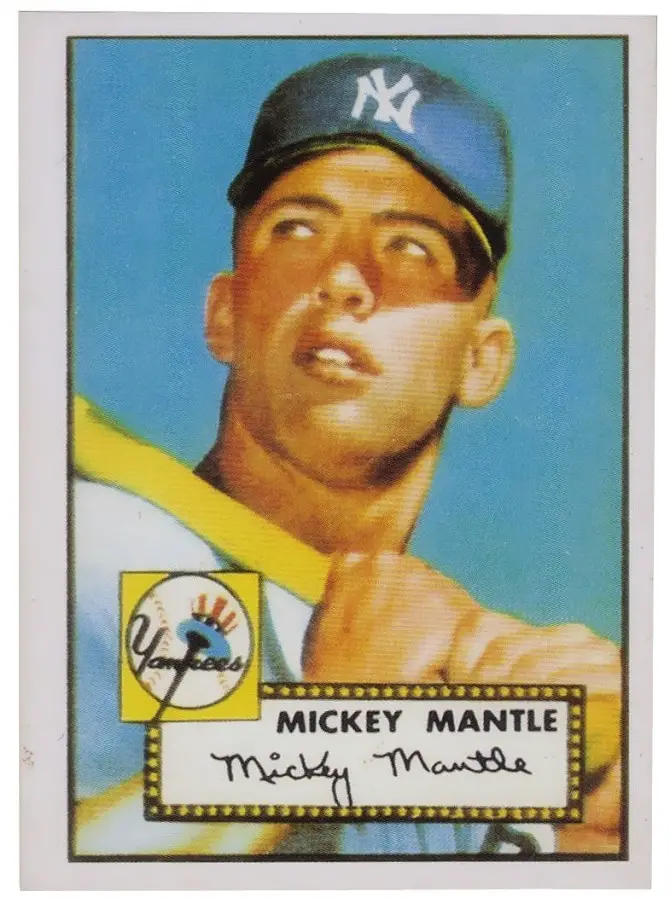 Mickey Mantle, 1952 Topps