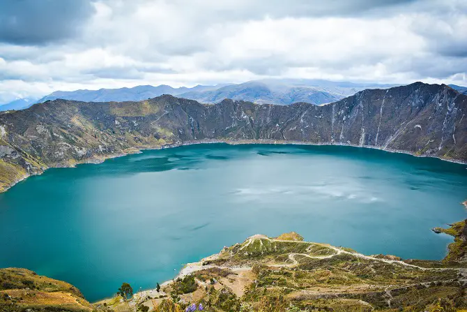 Quilotoa Lagoon