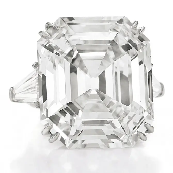 Asscher-Cut Krupp Diamond Ring