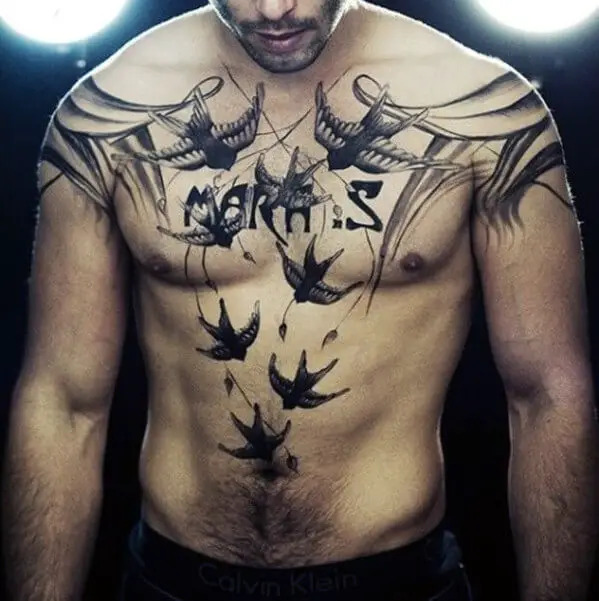 32 Awesome Chest Tattoos for Men in 2023 The Trend Spotter