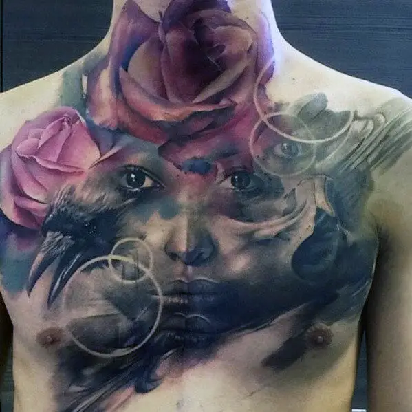 potrait-chest-tattoo