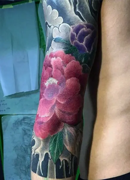 cool-mens-flower-tattoos