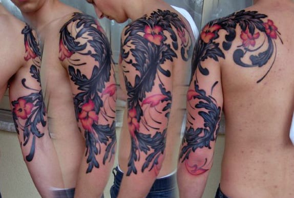 flower-tattoo-designs-for-guys
