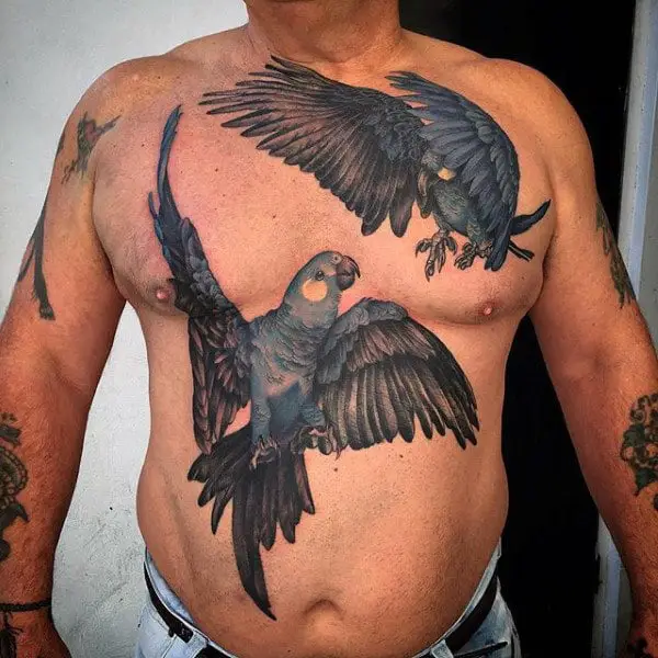 flying-bird-mens-tattoo-ideas-for-stomach
