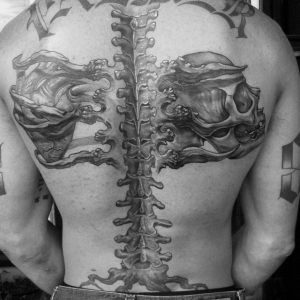 Top 40 Best Spine Tattoos For Men