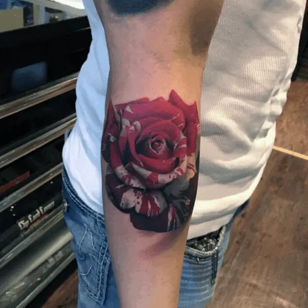 multi-color-rose-flower-tattoo-ideas-for-men