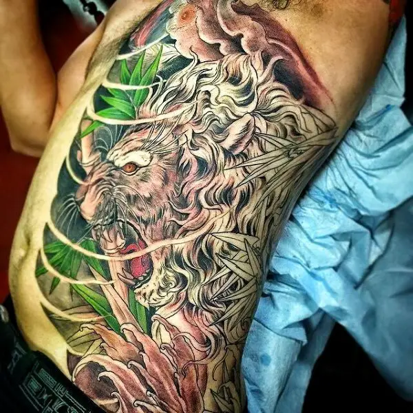 Lion Tattoo On Rib  Tattoo Designs Tattoo Pictures