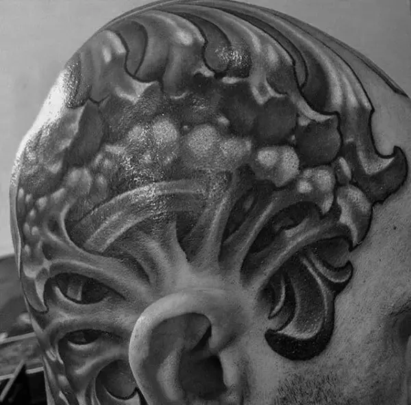 bones-3d-head-tattoos-for-gentlemen