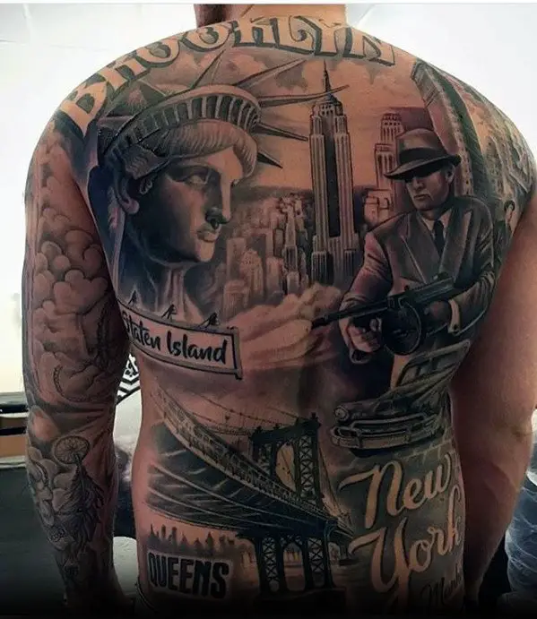 Pin on Back tattoos for men