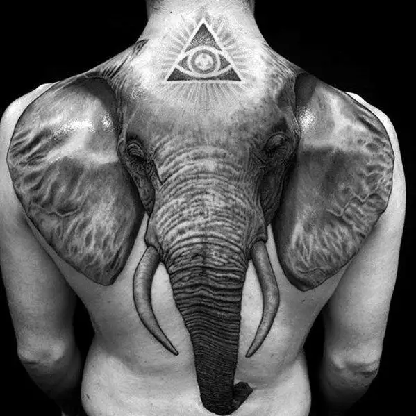 best back tattoo elephant｜TikTok Search