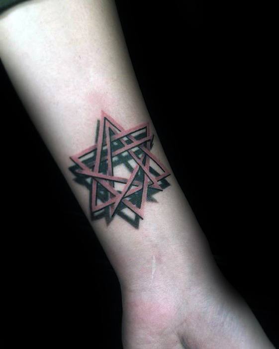 guys-small-unique-star-inner-forearm-tattoo-inspiration