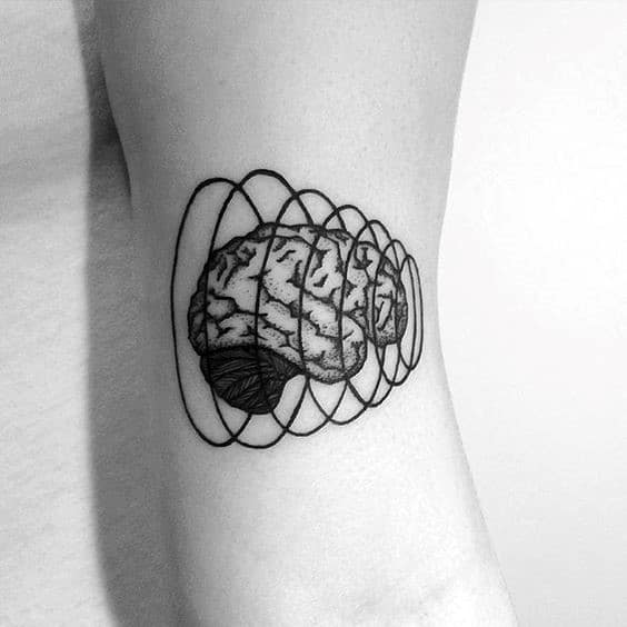 mens-brain-waves-lower-leg-small-unique-tattoos