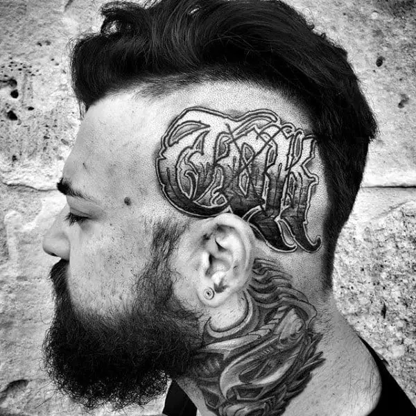 modern-male-head-lettering-tattoo-design-ideas