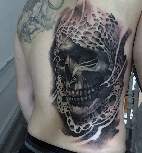 skull-ornate-guys-badass-back-tattoo-designs