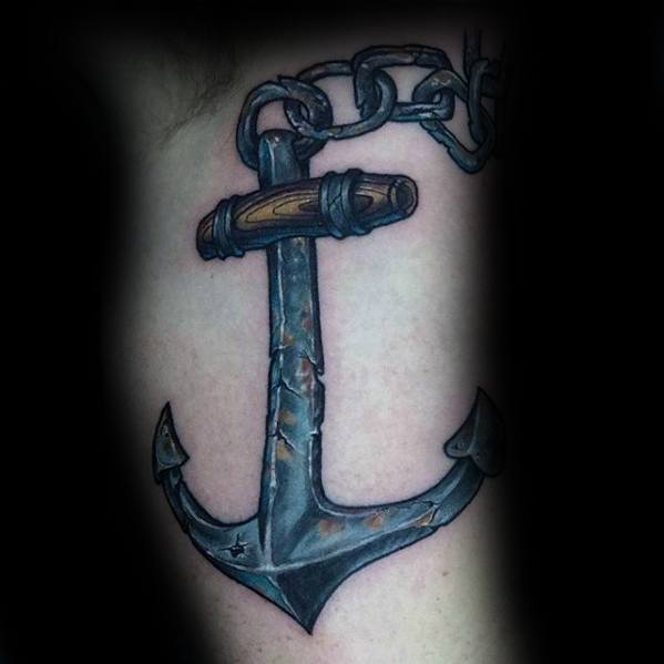 mens-rusted-3d-inner-arm-bicep-unique-anchor-tattoos