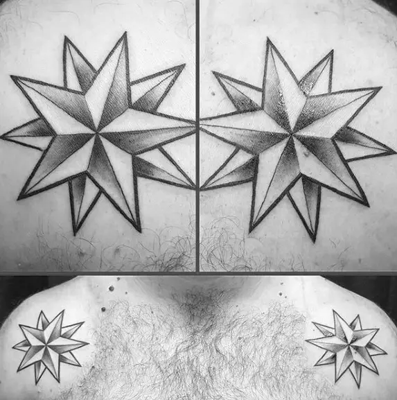 simple-shaded-black-and-grey-guys-star-shoulders-tattoo