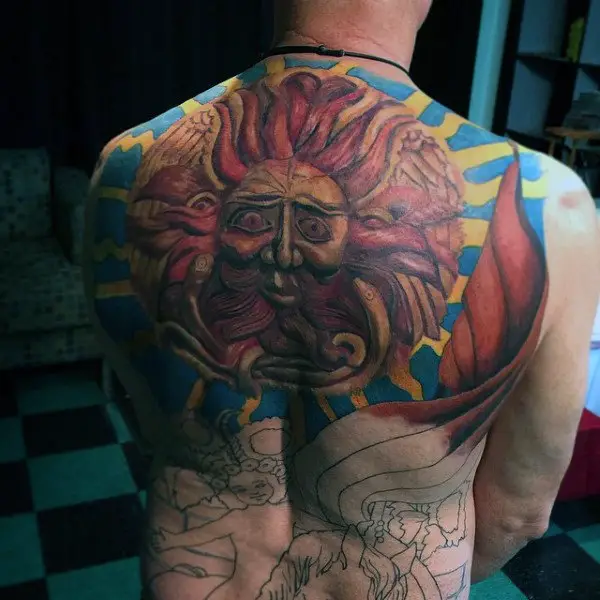 amazing-tattoos-of-sun-for-guys-on-back