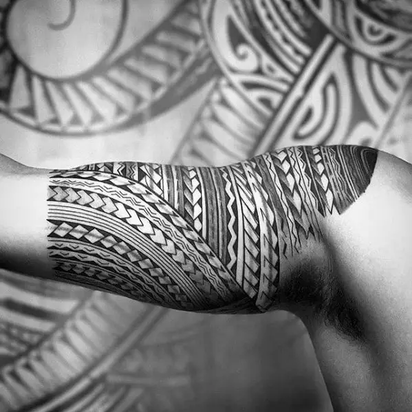 Top 30 Unique Tribal Tattoos For Men   Badass Tribal Half Sleeve Polynesian Mens Tattoo Designs 