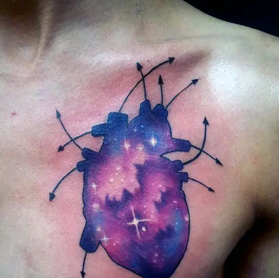 best-outer-space-tattoo-designs-for-men-on-chest