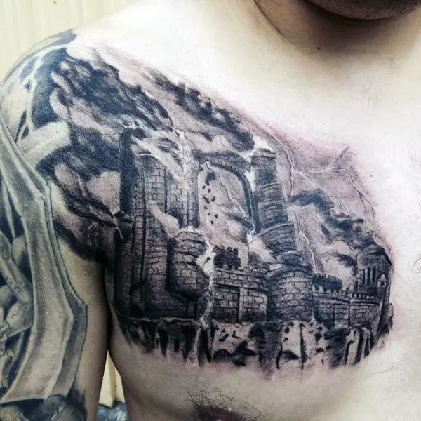 10 Best Castle Tattoo Ideas Youll Have To See To Believe 