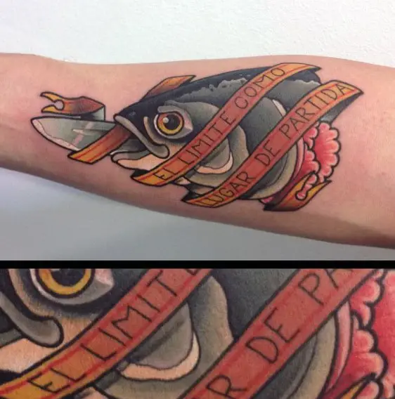 fish-and-banner-culimary-tattoo-male-forearms