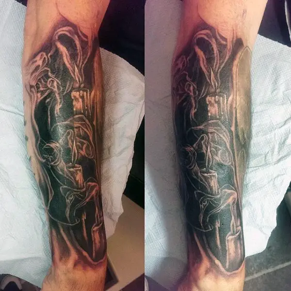 forearm-tattoo-smoke-shading-for-men