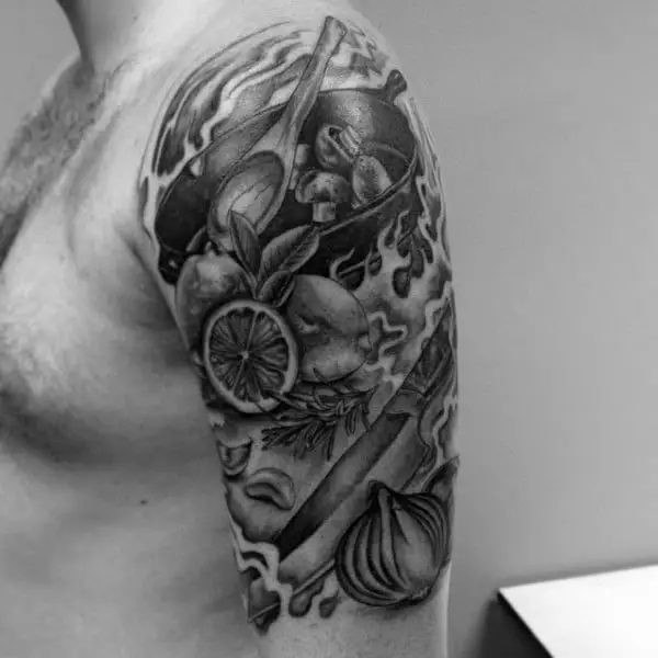 guys-upper-arms-grey-culinary-vegetables-tattoo