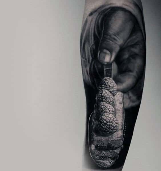 hand-holding-culinary-item-tattoo-male-arms