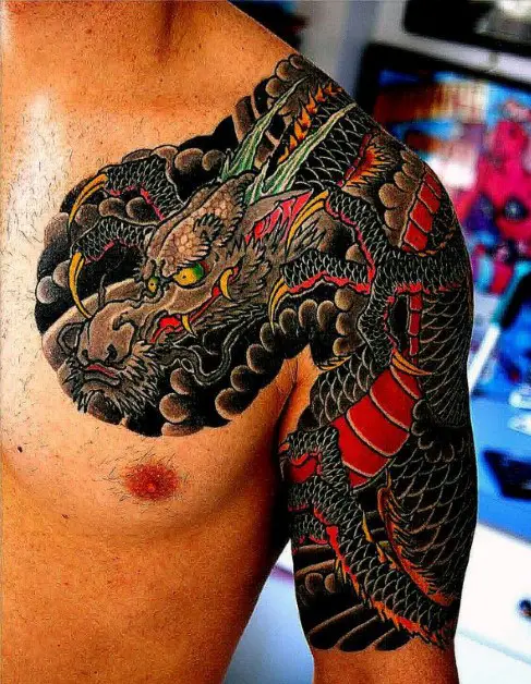 Dragon Tattoo Man Images – Browse 1,742 Stock Photos, Vectors, and Video |  Adobe Stock