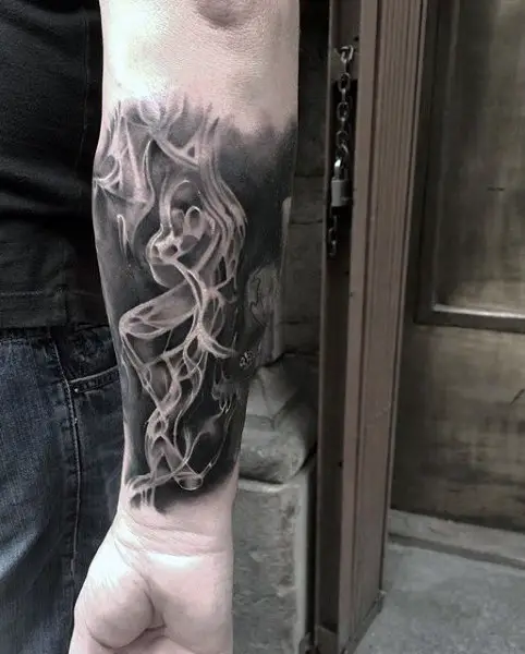 10 Cool And Classic Smoking Skull Tattoos  Tattoodo