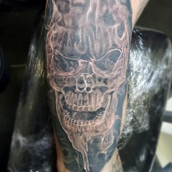 65 Incredible Skull Tattoos To Make Your Skin a Living Canvas   Inspirationfeed