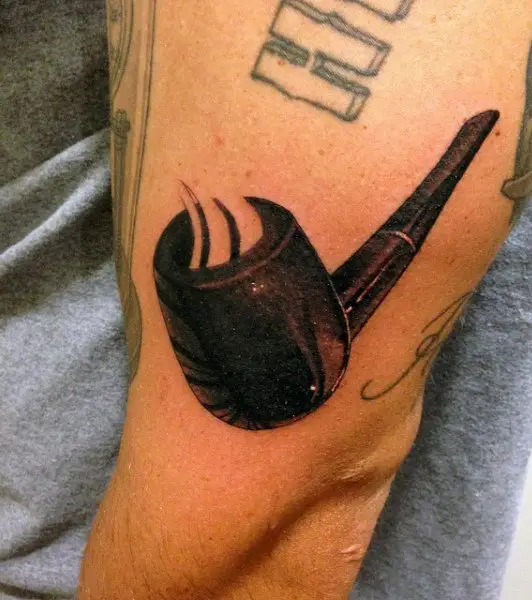 small-pipe-smoke-tattoo-for-men