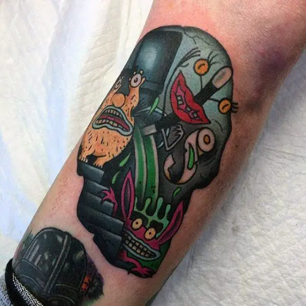 This is How You Do A Classic Animation Tattoo