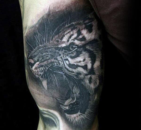 bicep-black-ink-tiger-male-tattoo-inspiration