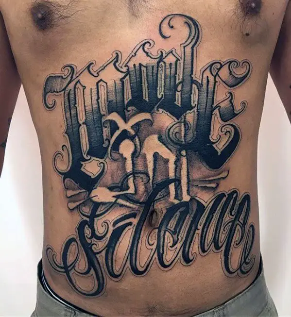 140 Outstanding Letter Tattoo Designs  Word Tattoo Ideas