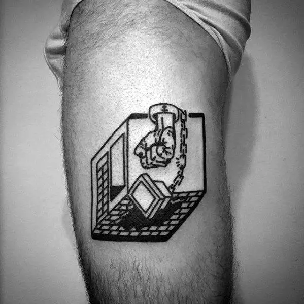male-cool-skeleton-hand-with-chain-and-computer-tattoo-ideas-on-thigh