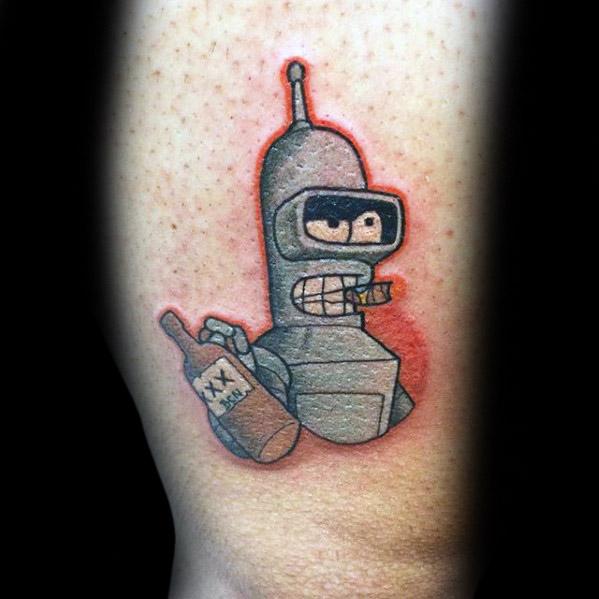 male-tattoo-with-cartoon-design