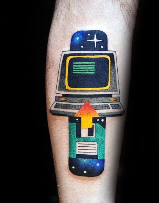 modern-leg-computer-male-tattoo-designs