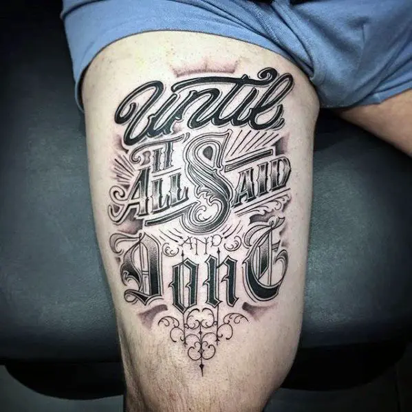 Top 73 Tattoo Lettering Ideas 2021 Inspiration Guide