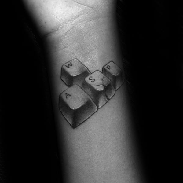 wrist-keyboard-computer-tattoos-for-men